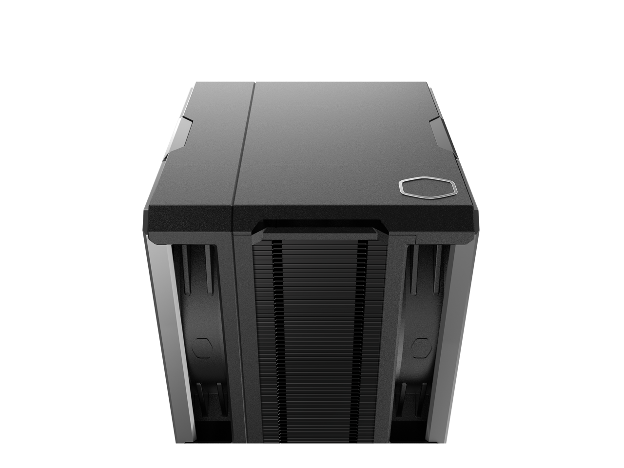 Alt View 2. Cooler Master - Cooler Master Hyper 612 APEX - Dual 120mm PWM Fans, 6 Heat Pipes, AMD/Intel Compatible - Black.