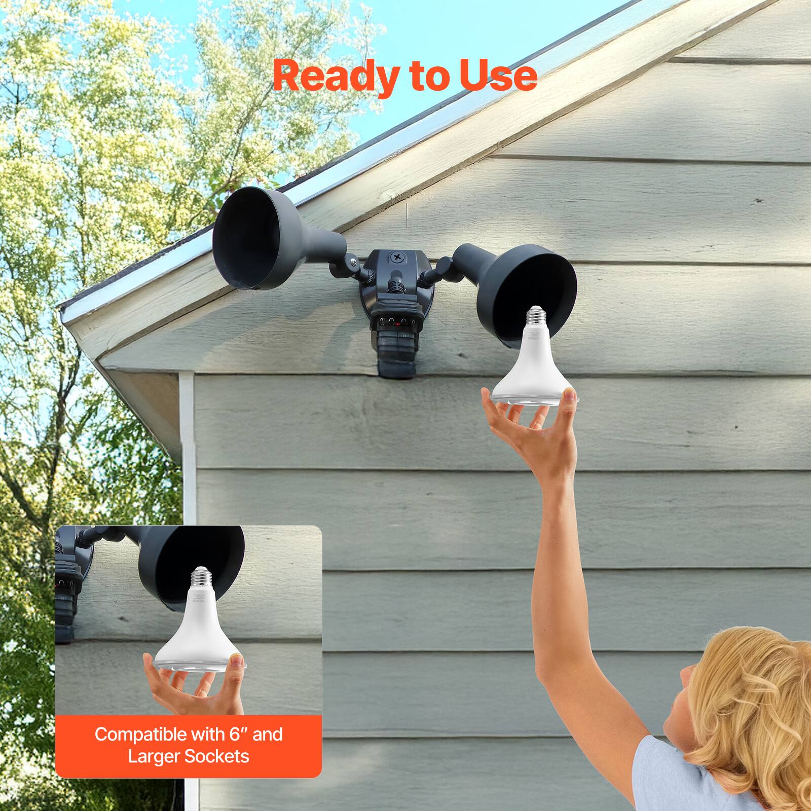 Ready to Use  
Compatible with 6" and Larger Sockets