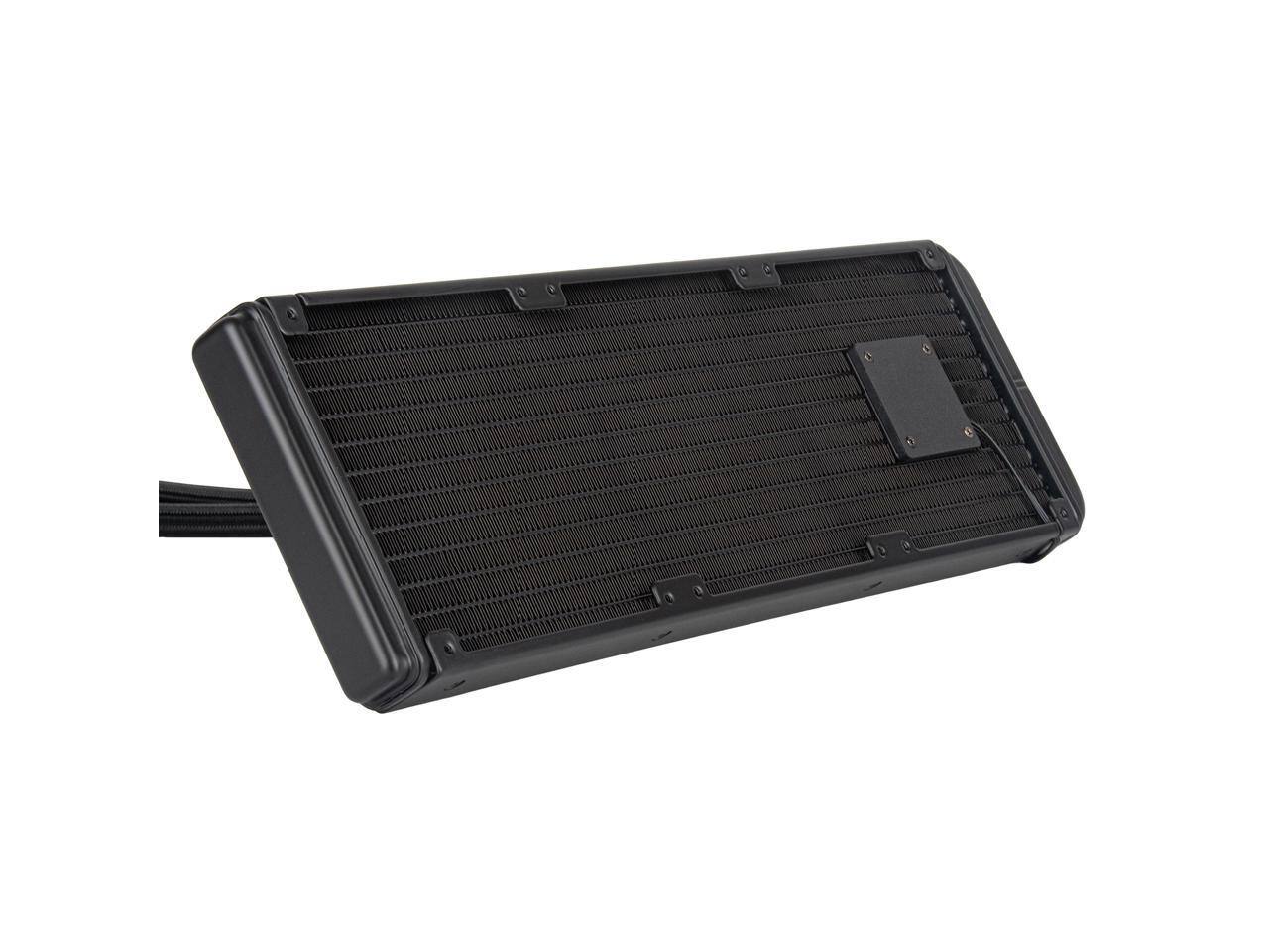 Alt View 1. SilverStone - SilverStone Technology XE360-TR5-V2 360mm All-in-One Liquid Cooler for AMD TR5 / SP6 - Black.