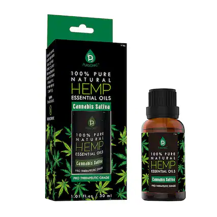 PURSONIC
100% PURE NATURAL HEMP ESSENTIAL OILS
Cannabis Sativa
PRO THERAPEUTIC GRADE
1.01 fl oz / 30 ml