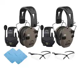 Walker’s - Walker's Razor Slim Quad Electronic Earmuffs (Flat Dark Earth, 2-Pack) Bundle - Not Available