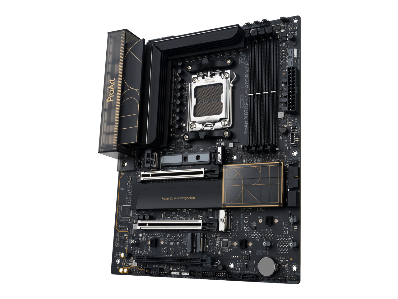 ProArt - RYZEN AM5  
ProArt X870F-CREATORWIFI  
Power Up Your Imagination