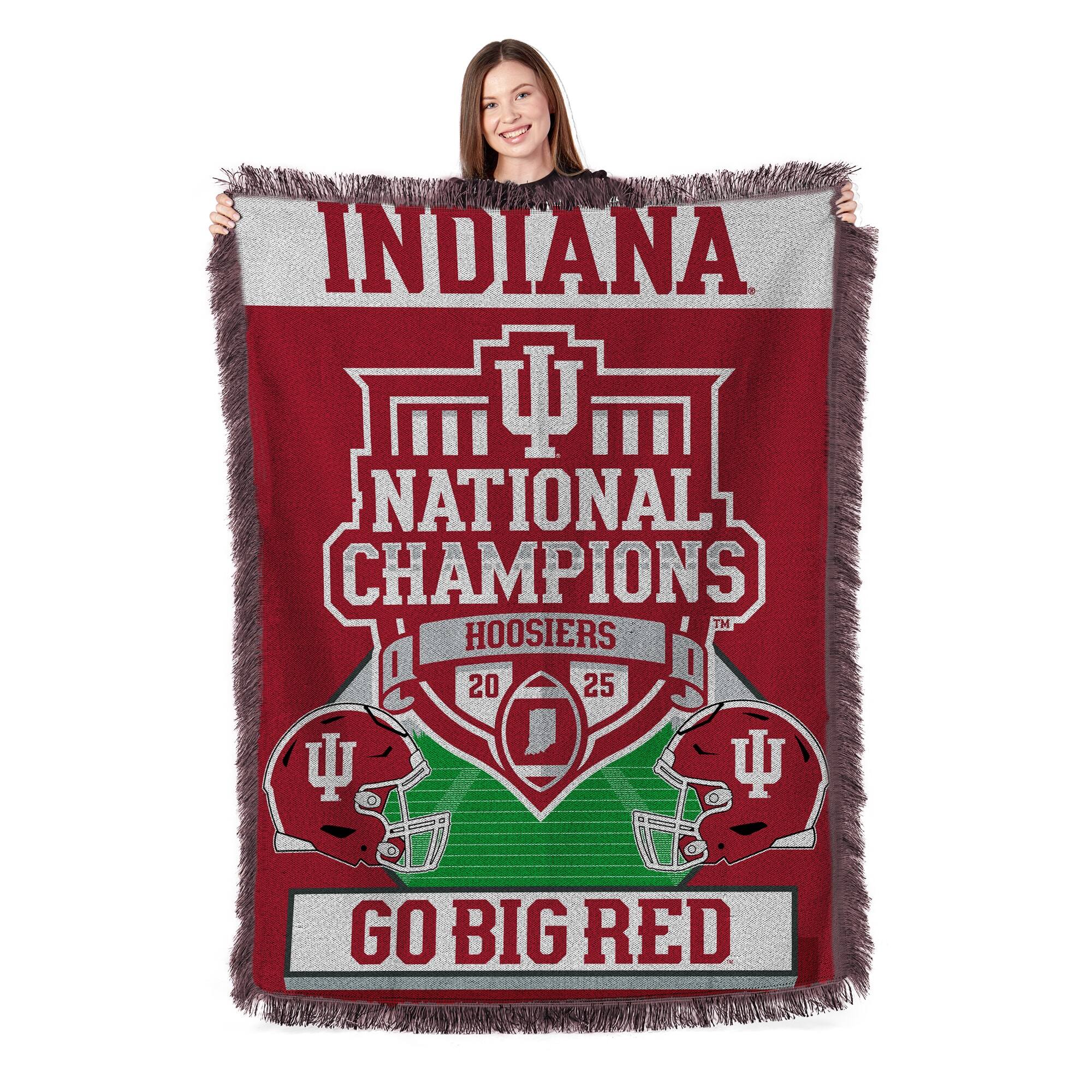 INDIANA  
NATIONAL CHAMPIONS  
HOOSIERS  
25 D 20  
GO BIG RED