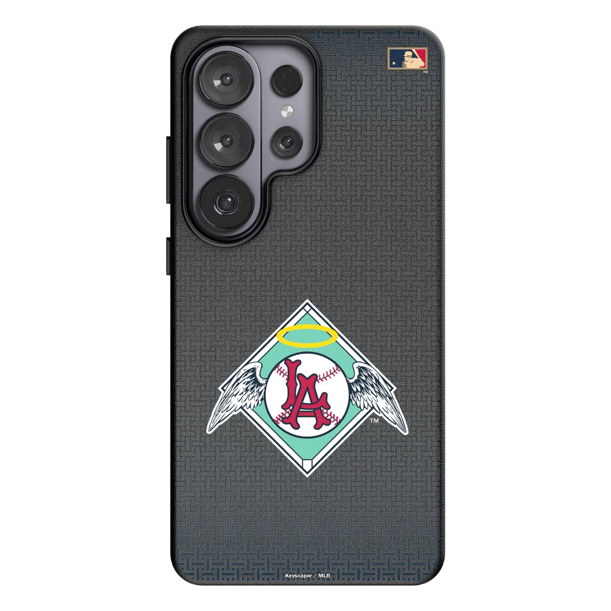 Keyscaper - Cooperstown Teams - California Angels Cooperstown Collection 1961-1965 Galaxy Magnetic Bump Case - S26 Plus - Black price history on PriceWatchPro