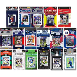 C&I Collectibles - New York Giants Multi-Season Trading Card Set - Multicolor