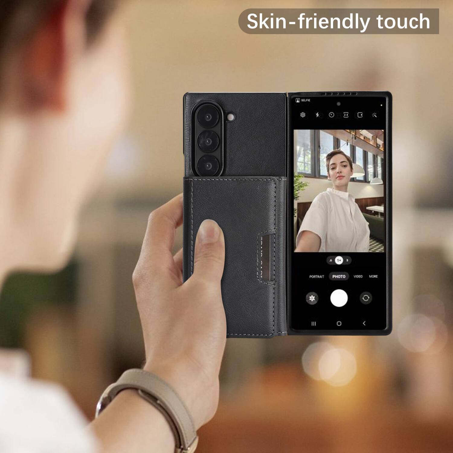 Skin-friendly touch