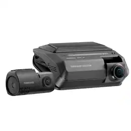 THINKWARE - ARC900 4K UHD Front and 2K QHD Rear Dash Cam with Built-In GPS and Wi-Fi, Compatible with iOS and Android - Black