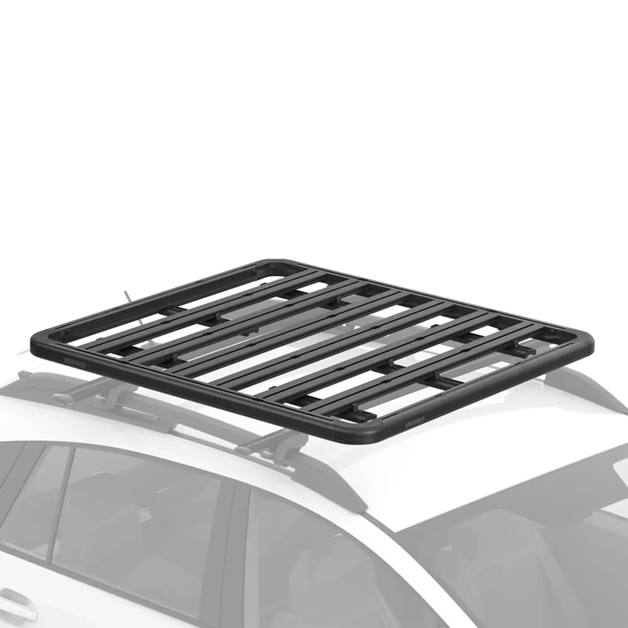 Alt View 1. Yakima - Yakima 55 by 49 Inch LockNLoad 3 Bar System Heavy Duty Roof Rack Platform, Black - Black.
