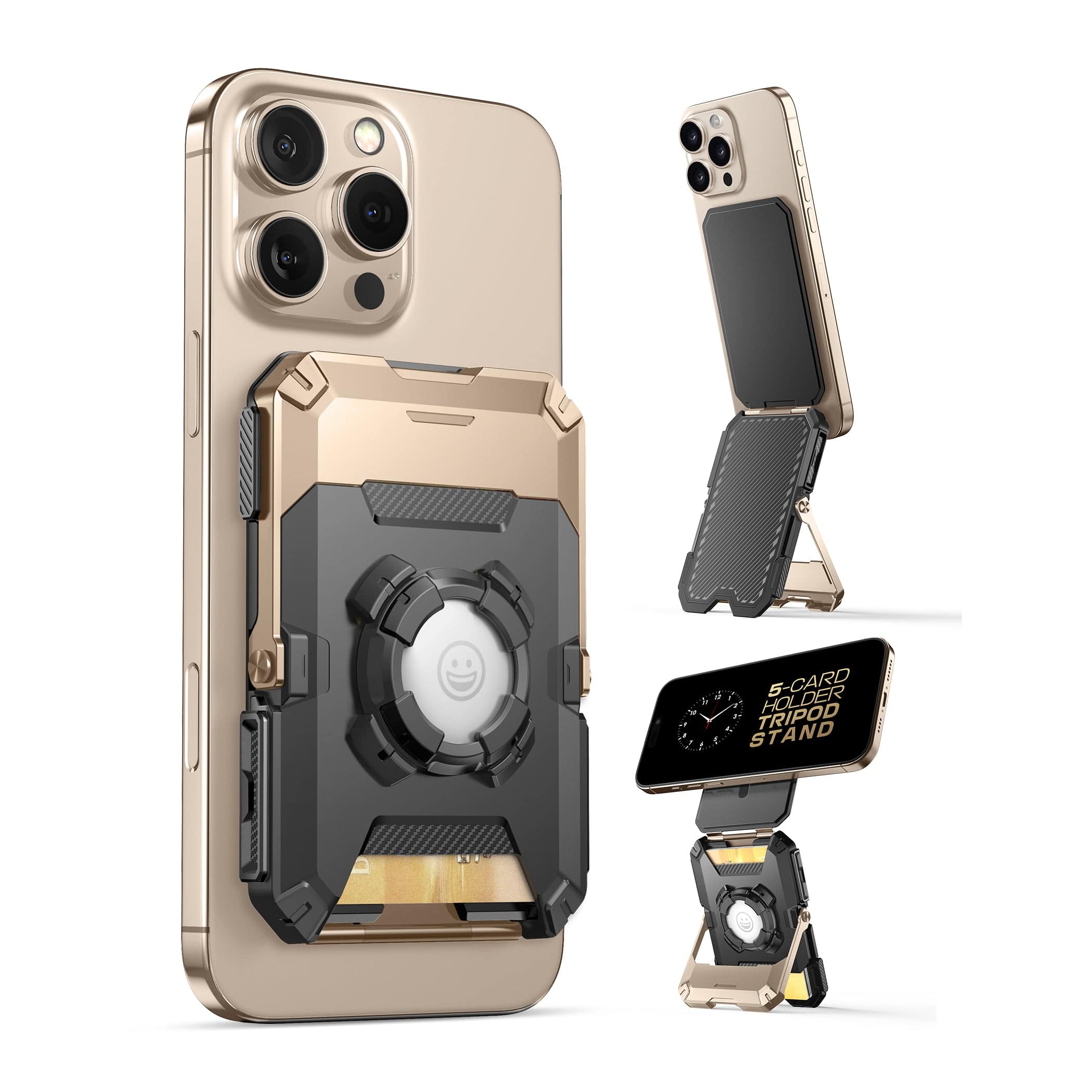 5-CARD HOLDER TRIPOD STAND