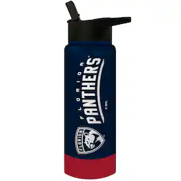 Great American Products - Florida Panthers 24oz. Thirst Hydration Water Bottle - Multicolor
