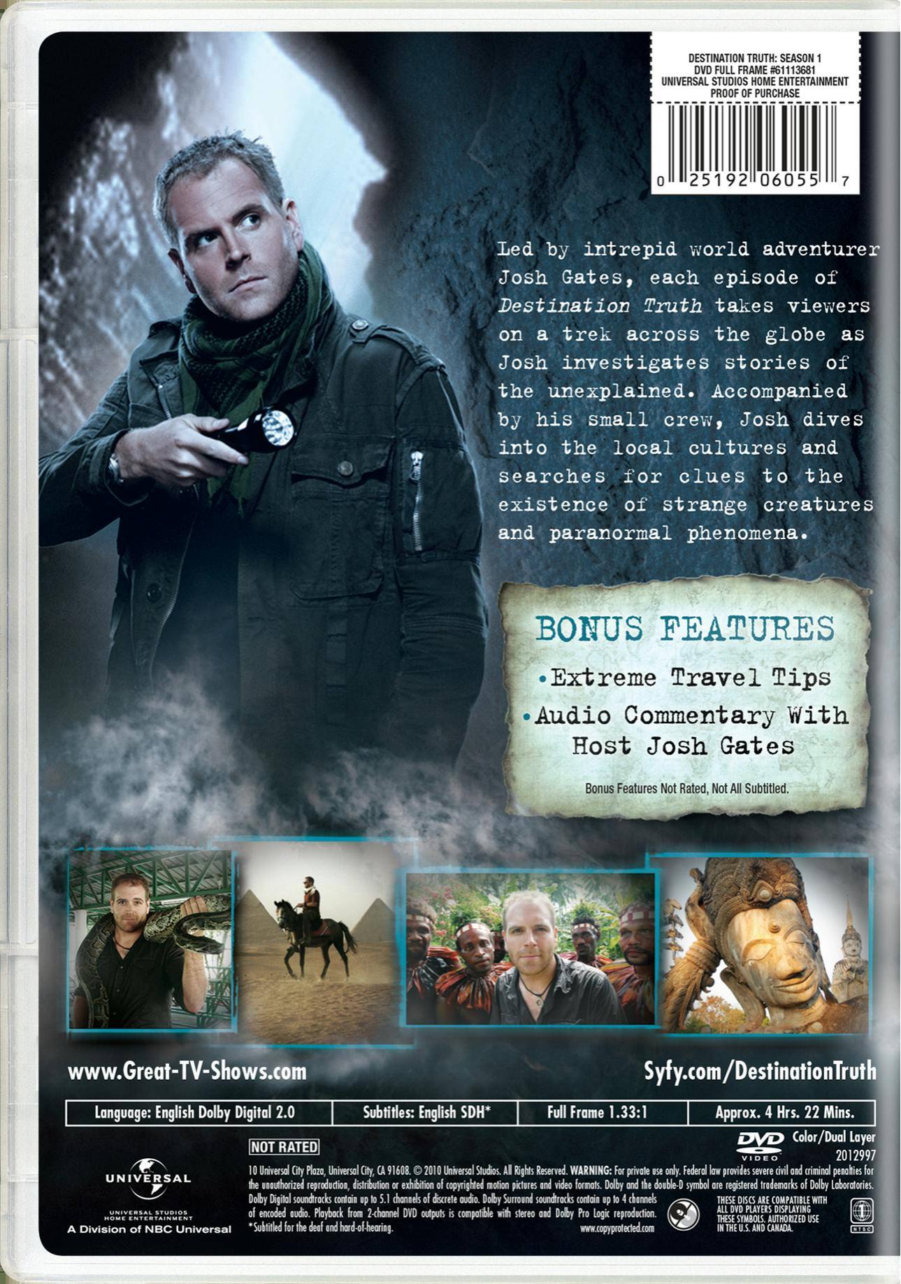 Angle. Destination Truth: Season 1 [DVD].