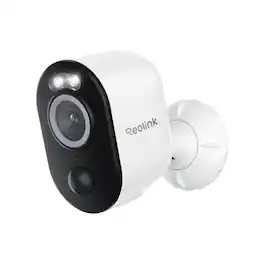 Reolink - Argus 3 Pro 5MP Dual-Band Wi-Fi Battery Camera with Spotlight Color Night Vision Person Vehicle Animal Detection - White