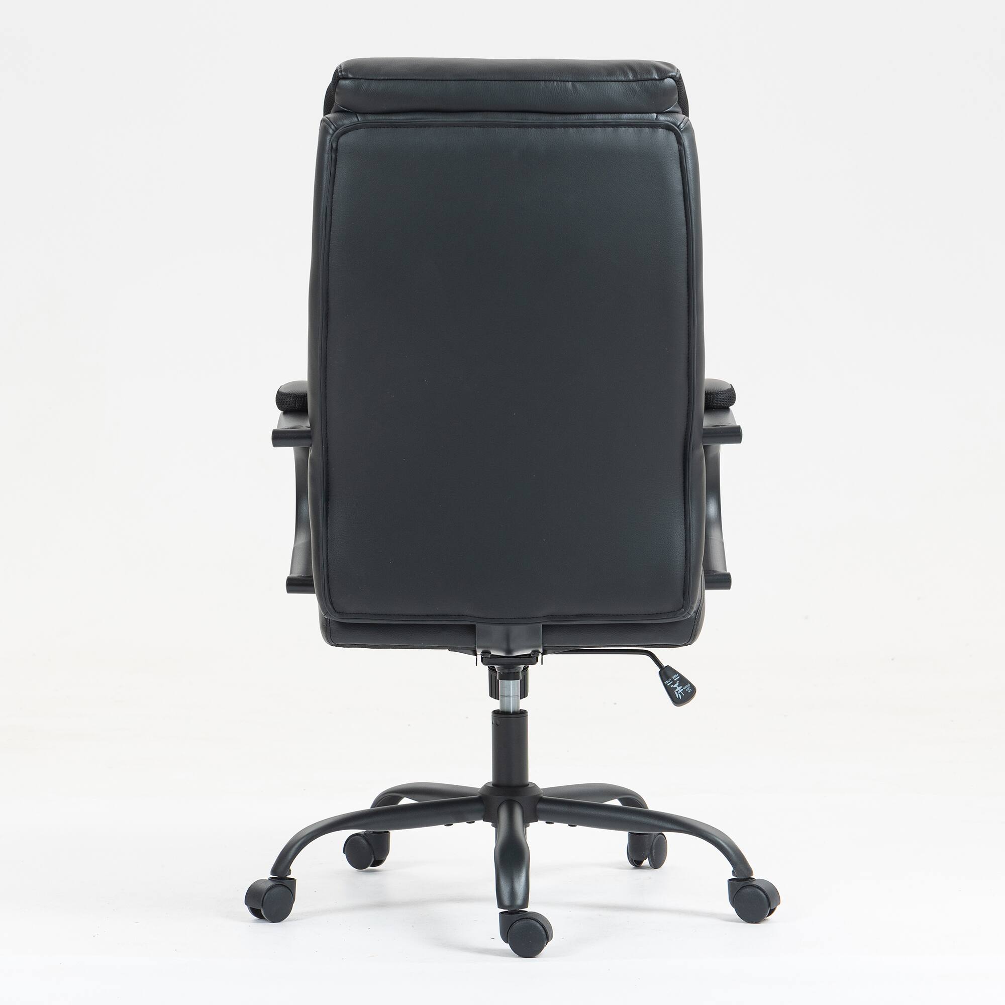 Alt View 2. Spaco - Spaco Ergonomic High Back PU Leather Executive Office Chair, Adjustable Swivel Desk Chair,Lumbar Support for Home Office - Black.