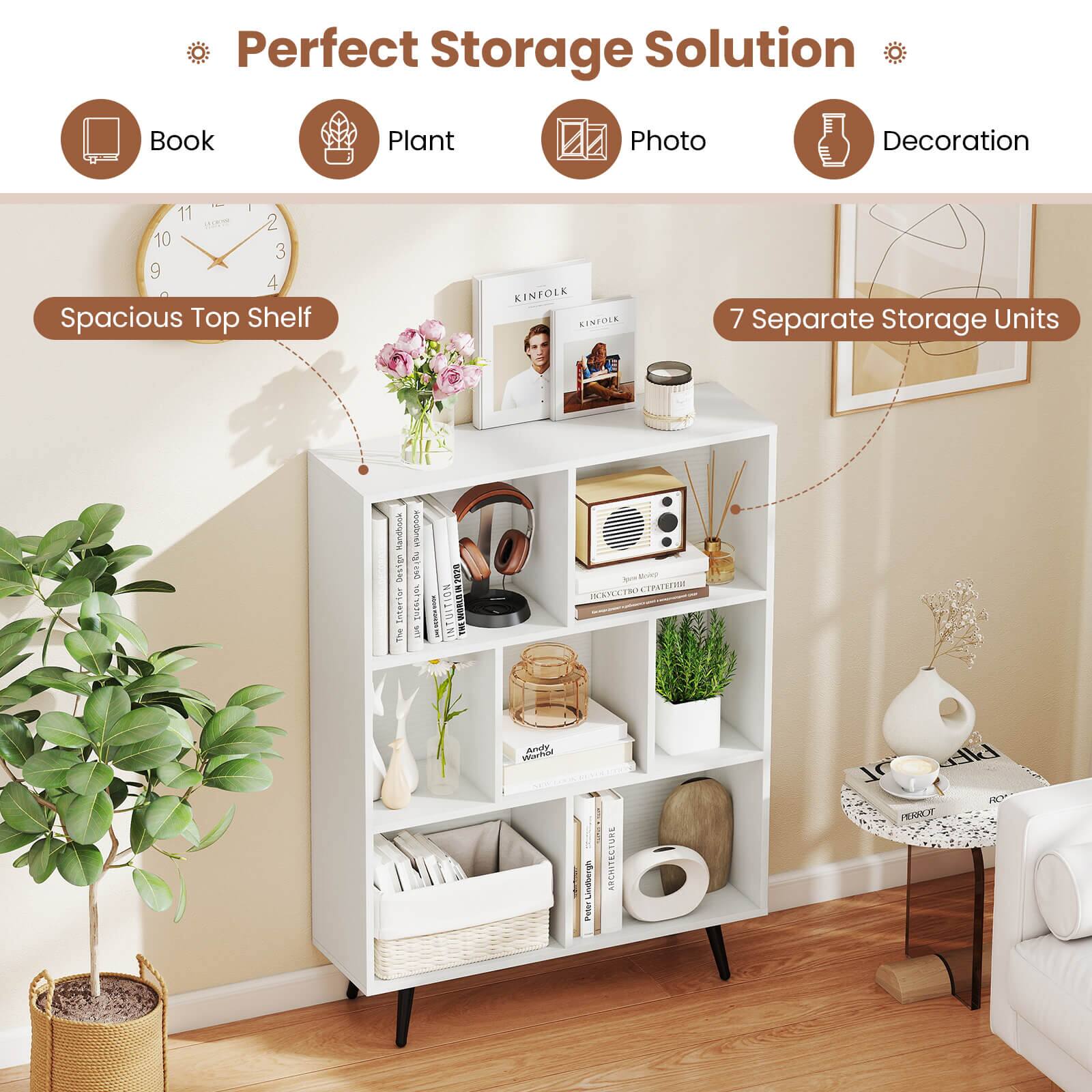 Perfect Storage Solution, Book, Plant, Photo, Decoration, Spacious Top Shelf, 7 Separate Storage Units, KINFOLK, KIMFOLE, 11, 2, 10, 3, 9, 4, 5es1gn, niterior, The, 5LU9, 1, ER, 01T, TBRI, M, E, - BINV, IAT, E, ViLIRAO, Ane, Lndbergh, Patter, ASCHITECTURE, 74, FICY, EPRR