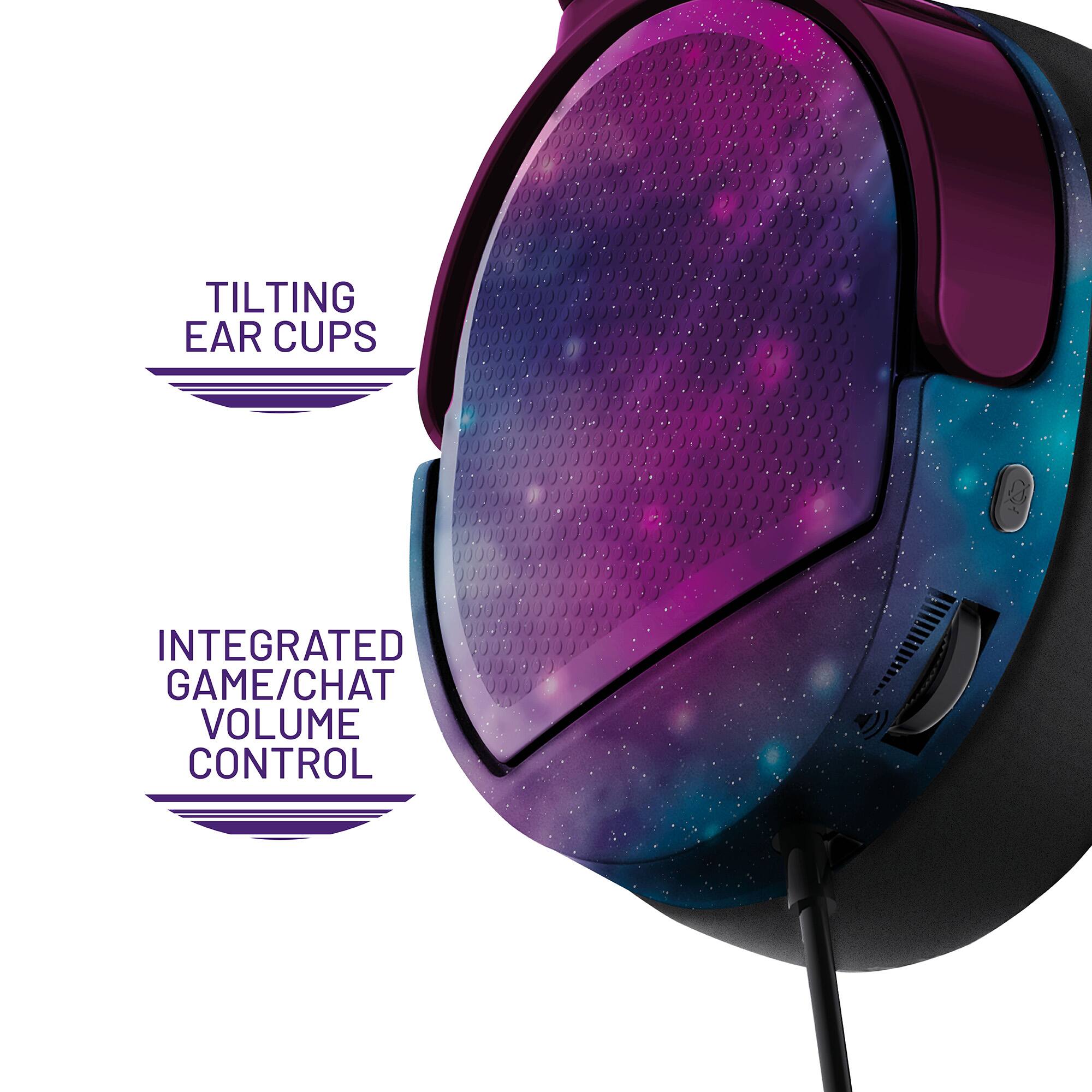 TILTING EAR CUPS  
INTEGRATED GAME/CHAT VOLUME CONTROL