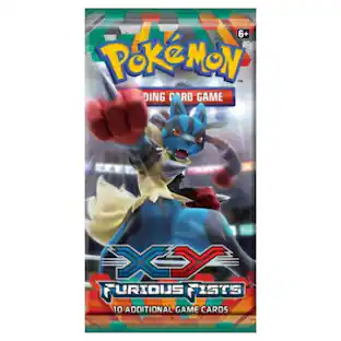 xy furious fists booster box Pokemon XY Furious Fists Booster Pack