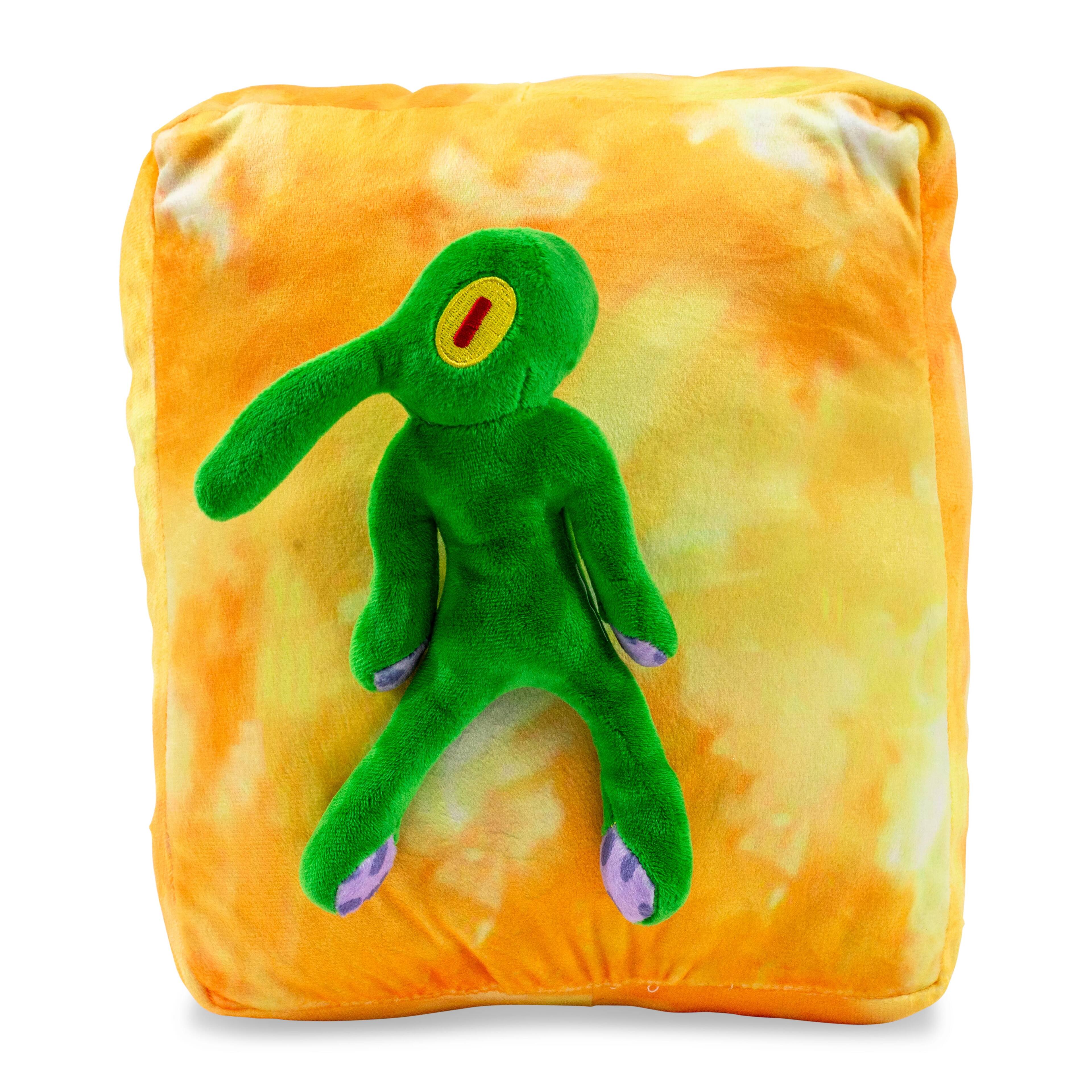 Front. Nickelodeon - Nickelodeon SpongeBob SquarePants Squidward Painting 12-Inch Collector Plush Toy - Green.