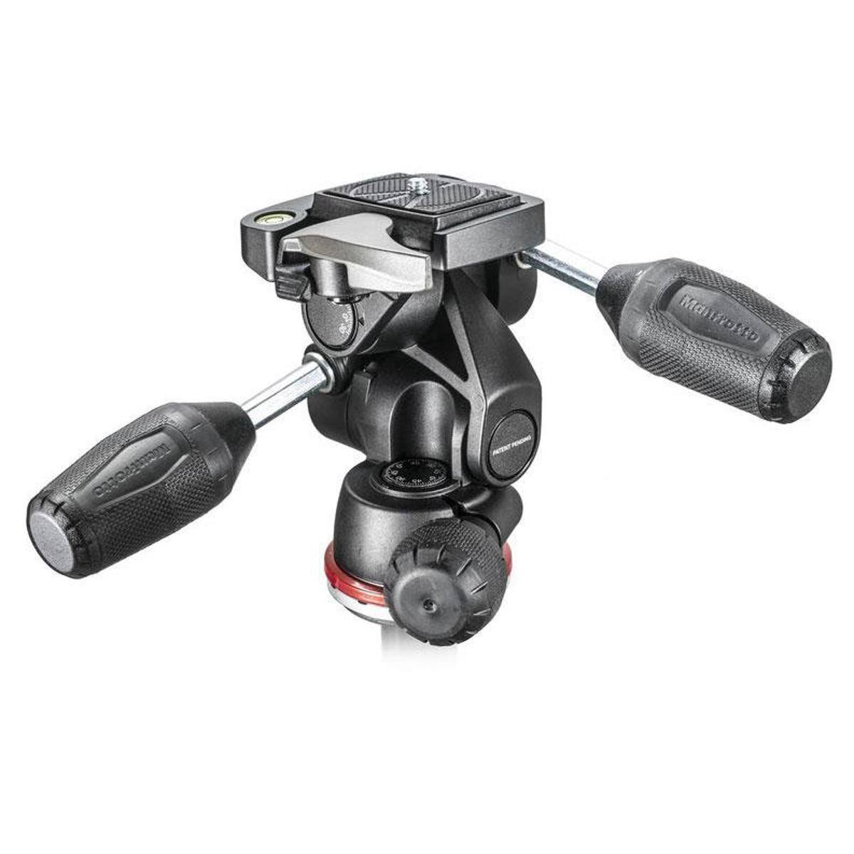 Alt View 1. Manfrotto - Manfrotto MH804 3-Way Pan/Tilt Head with 200LT-PL Quick Release Plate.