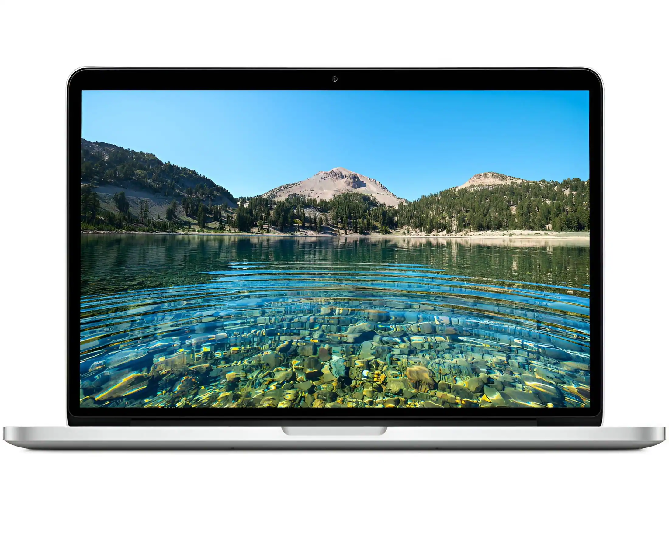 Front. Apple - Apple MacBook Pro MF839LL/A 13' Early 2015 - Silver.