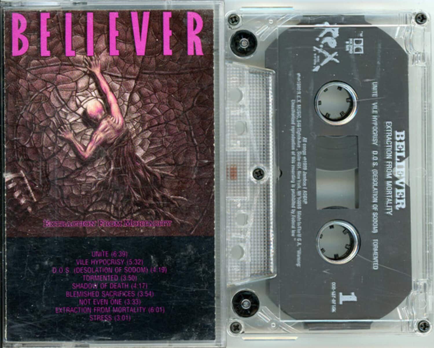 Believer - Extraction From Mortality  - CASSETTES