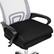 Alt View 3. Mind Reader - Office Chair Cushion, Ergonomic, Orthopedic, Portable, Car Seat, Memory Foam, 18"L x 17.5"W x 3"H - Black.