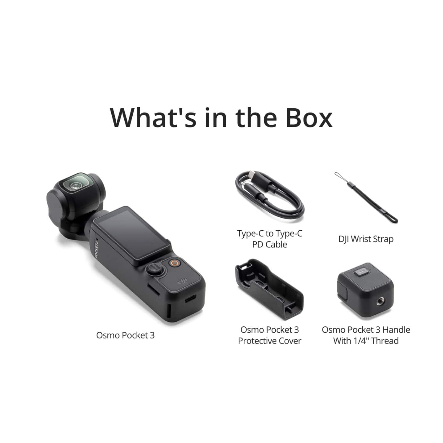 Bundle DJI Osmo Pocket 3 4K 120fps Handheld 3 Axis Gimbal