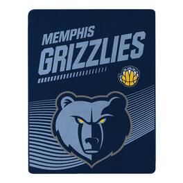 Sweet Home Collection - NBA Memphis Grizzlies 60" x 80" Raschel Throw Blanket - Blue