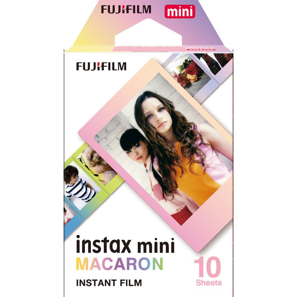 FUJIFILM mini  
instax mini MACARON  
10 INSTANT FILM Sheets