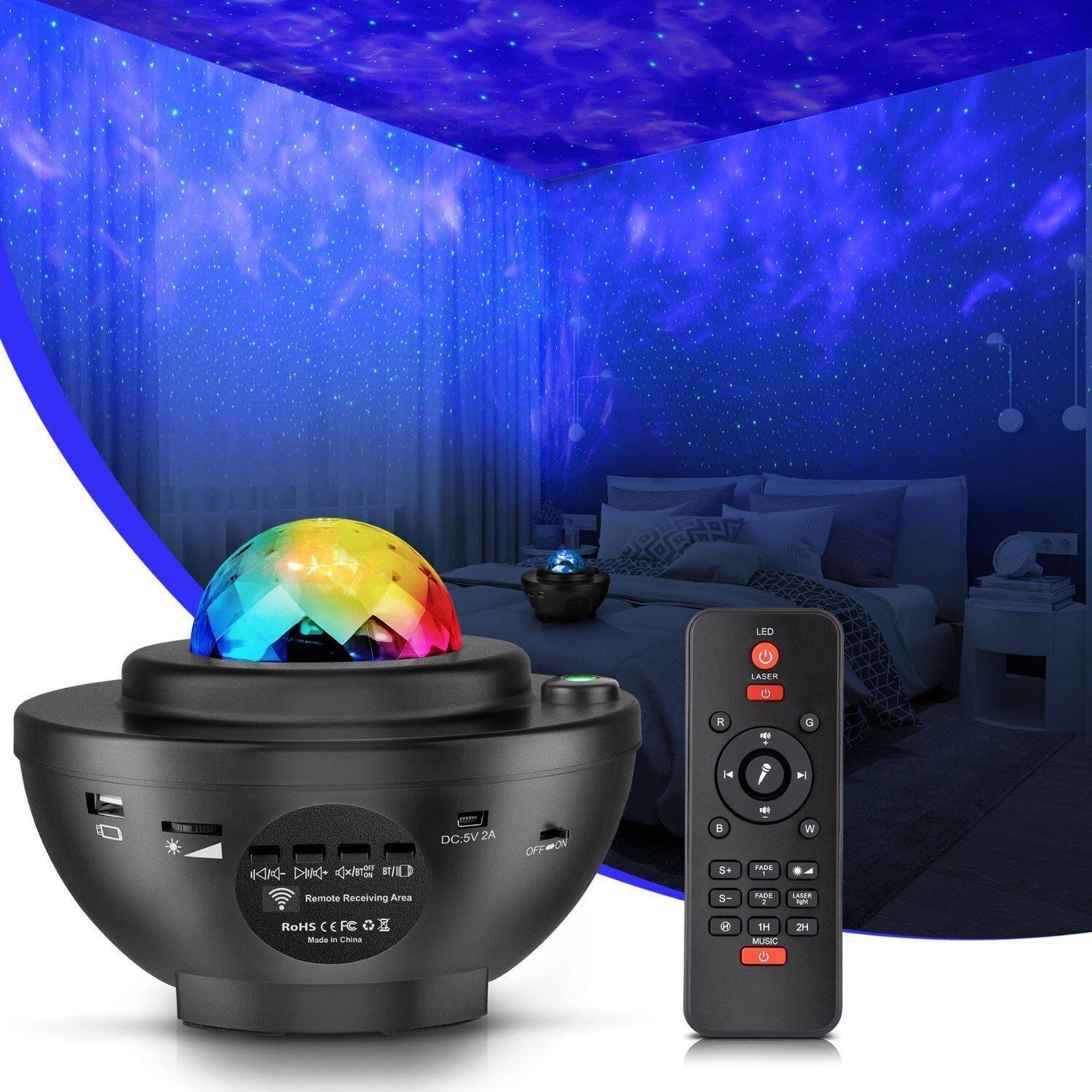 Zulay Kitchen - Star Night Light Projector - Black price history on PriceWatchPro