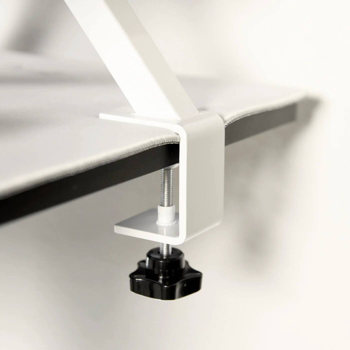 Alt View 2. Arozzi - Desk Riser - Small - White.