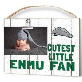 Jardine - Eastern New Mexico Greyhounds 8'' x 10'' Cutest Little Weathered Logo Clip Photo Frame - White