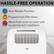 Alt View Zoom 15. Whynter - 300 Sq. Ft. Portable Air Conditioner - White.