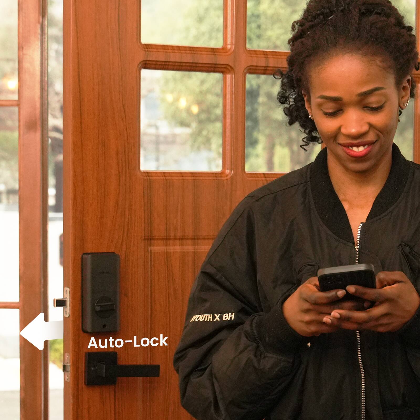 The text on the image is "Auto-Lock."