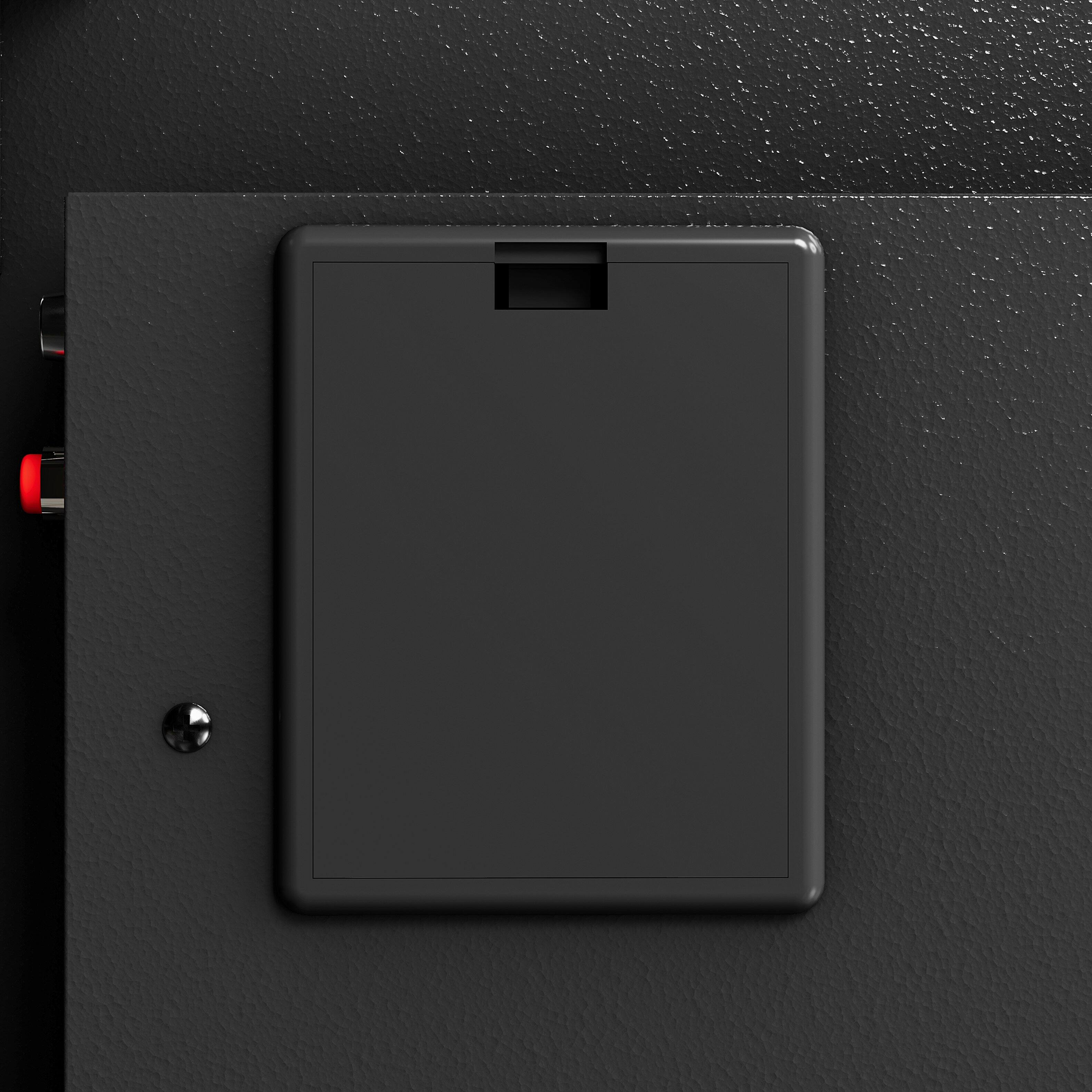 Alt View 8. GOODSILO - Steel Security Safe & Lock Box - Electronic Keypad - Secure Cash, Jewelry, Documents - 1.85 Cubic Feet - Black.