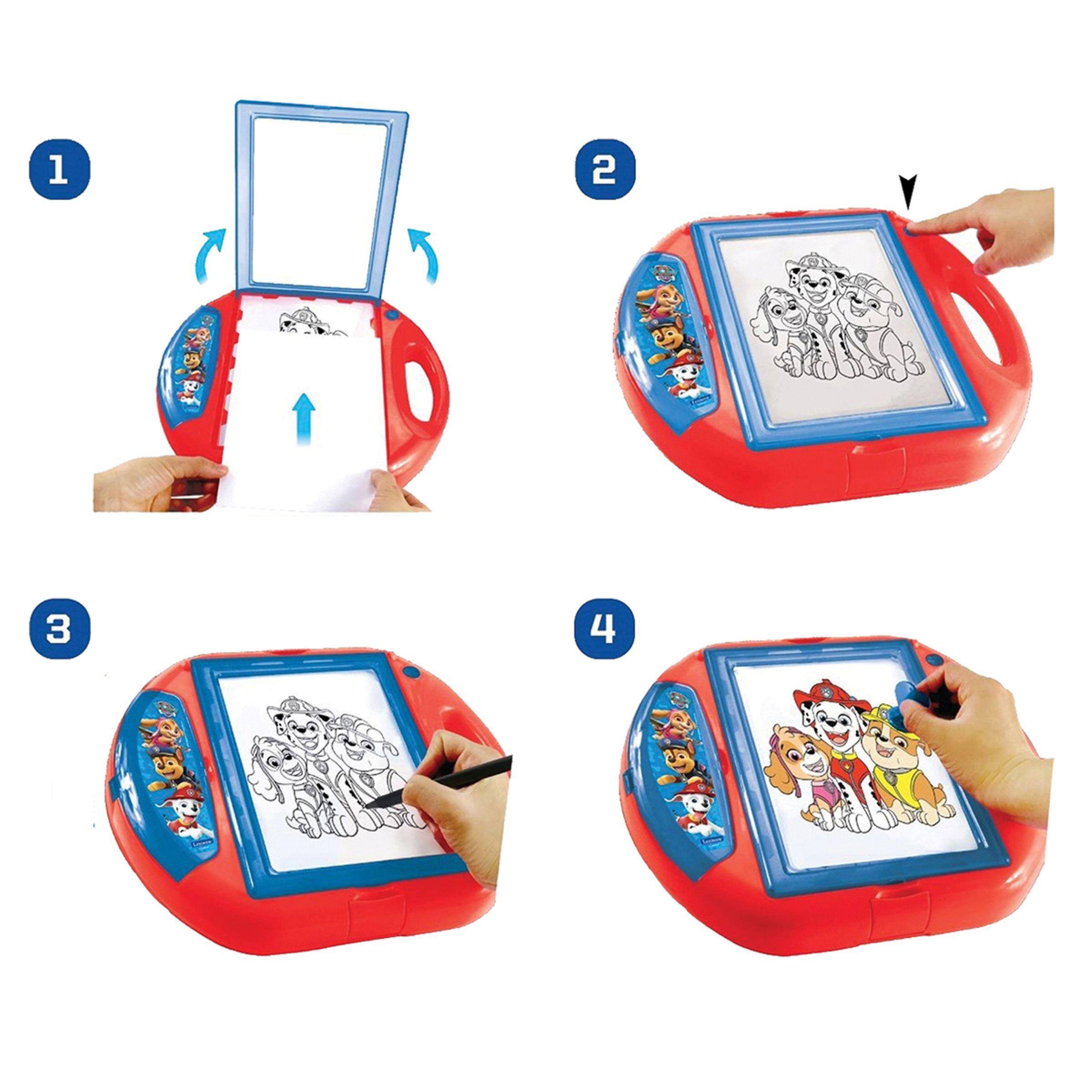 Alt View 2. Lexibook - Paw Patrol Drawing Projector with Templates and Stamps.