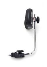 Front. Gibraltar Hardware - Universal Backrest, with Adjustable Lower Back Support, Sturdy Clamp-On Design, Fits Most 9000 Series Drum Thrones.