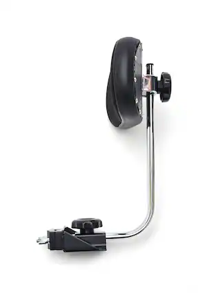 Front. Gibraltar Hardware - Universal Backrest, with Adjustable Lower Back Support, Sturdy Clamp-On Design, Fits Most 9000 Series Drum Thrones.