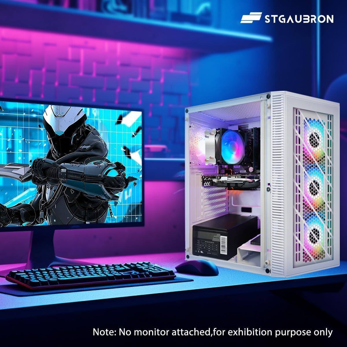 STGAUBRON

Note: No monitor attached, for exhibition purpose only