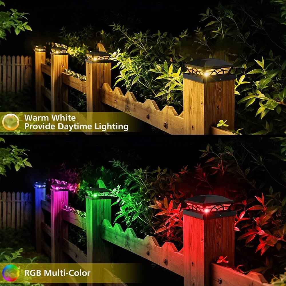 Warm White  
Provide Daytime Lighting  

RGB Multi-Color