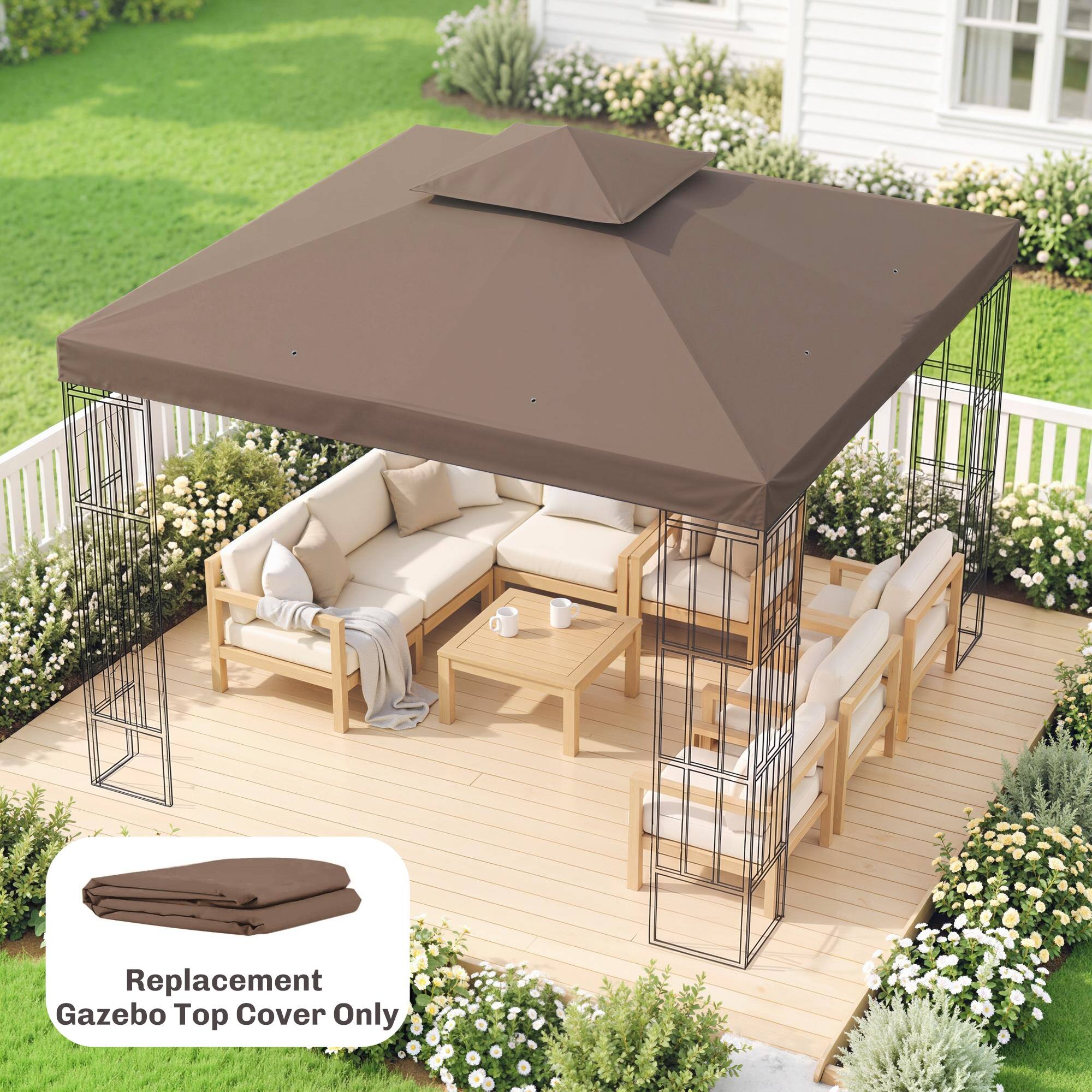 Replacement Gazebo Top Cover Only