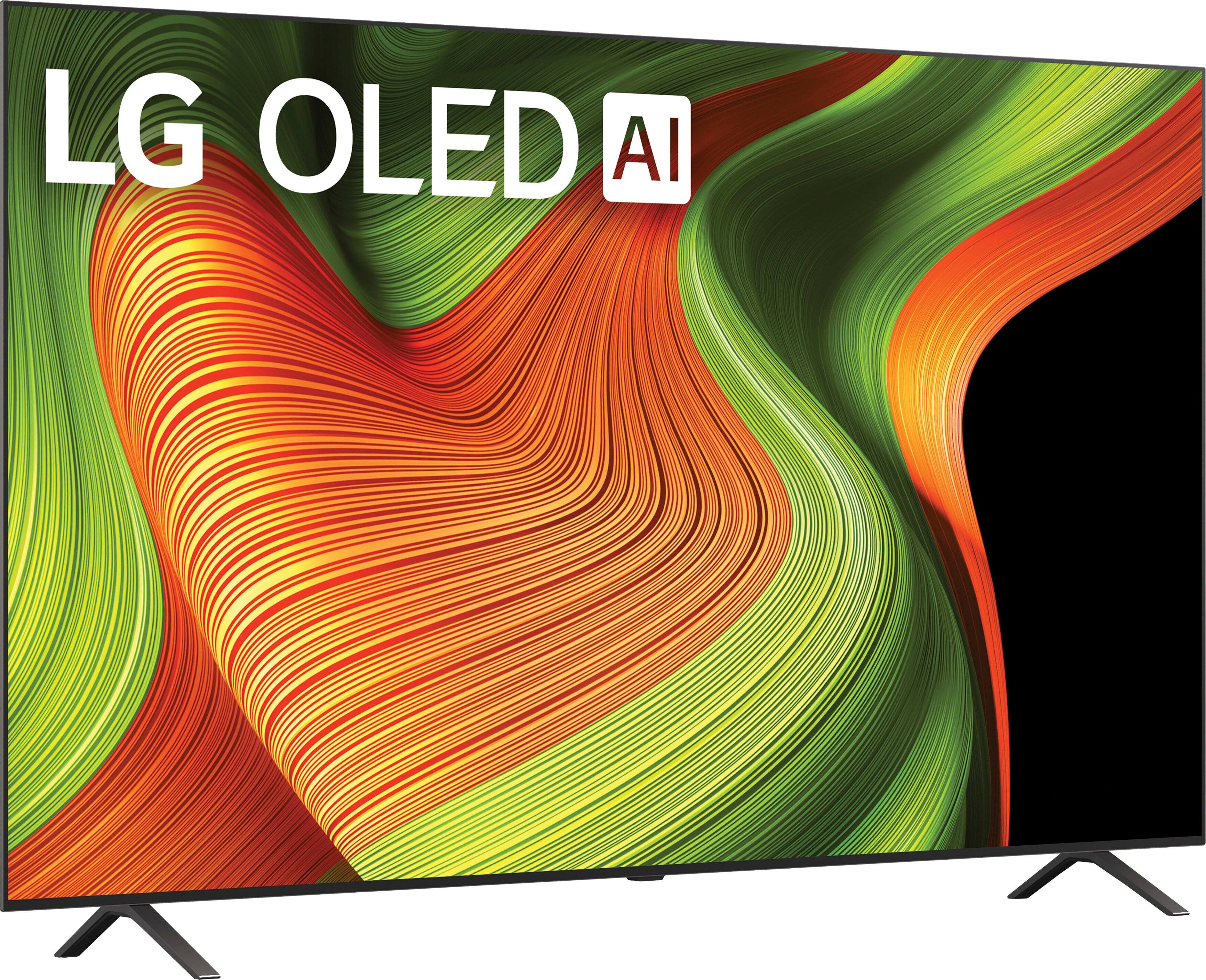 Angle. LG - 77" Class B5 Series OLED AI 4K UHD Smart webOS TV (2025).