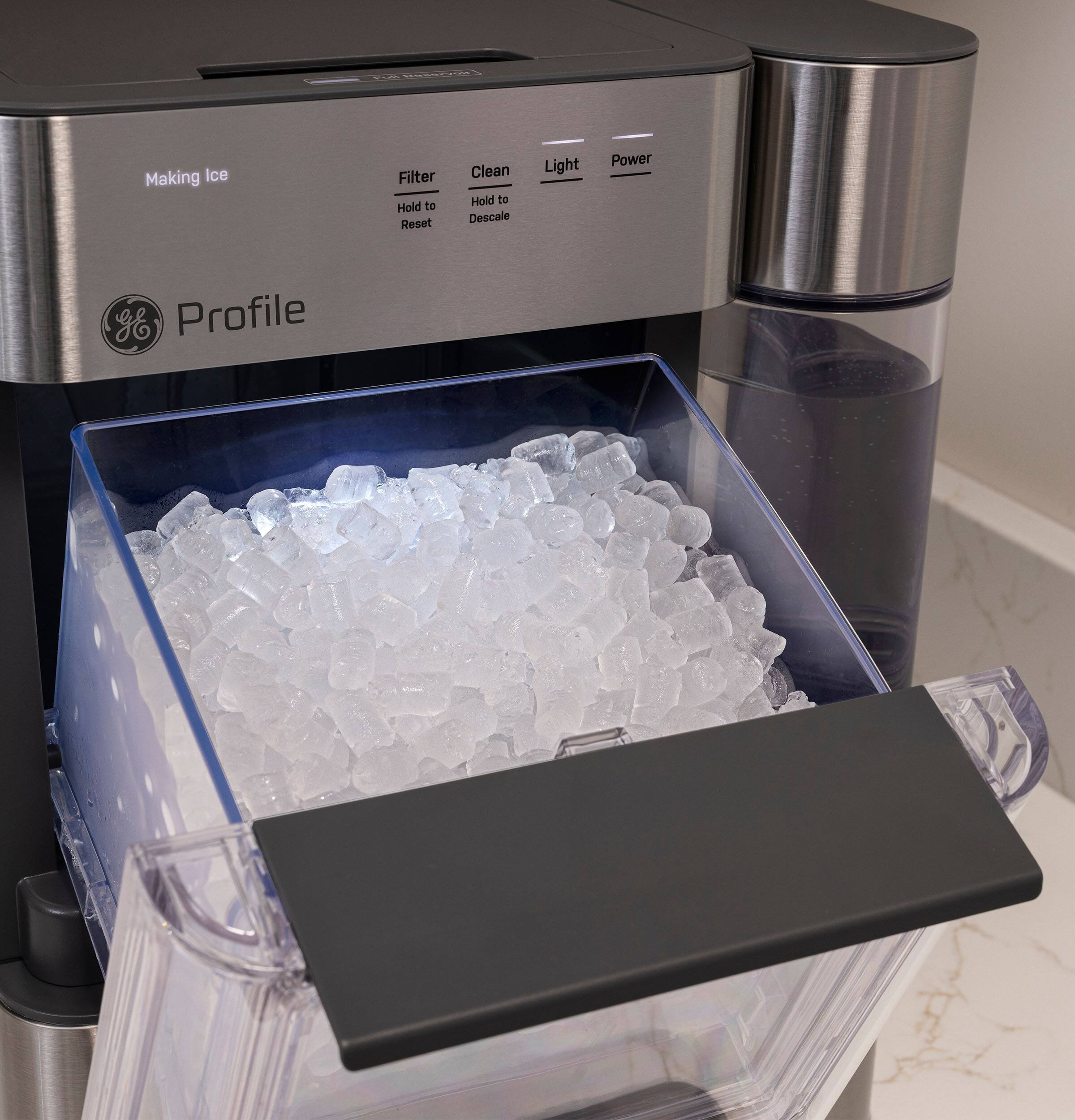 Making Ice  
Filter Hold to Reset  
Clean Hold to Descale  
Light Power  
Profile