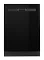 Whirlpool - 24 inch Quiet Dishwasher with Boost Cycle and Pocket Handle - Black