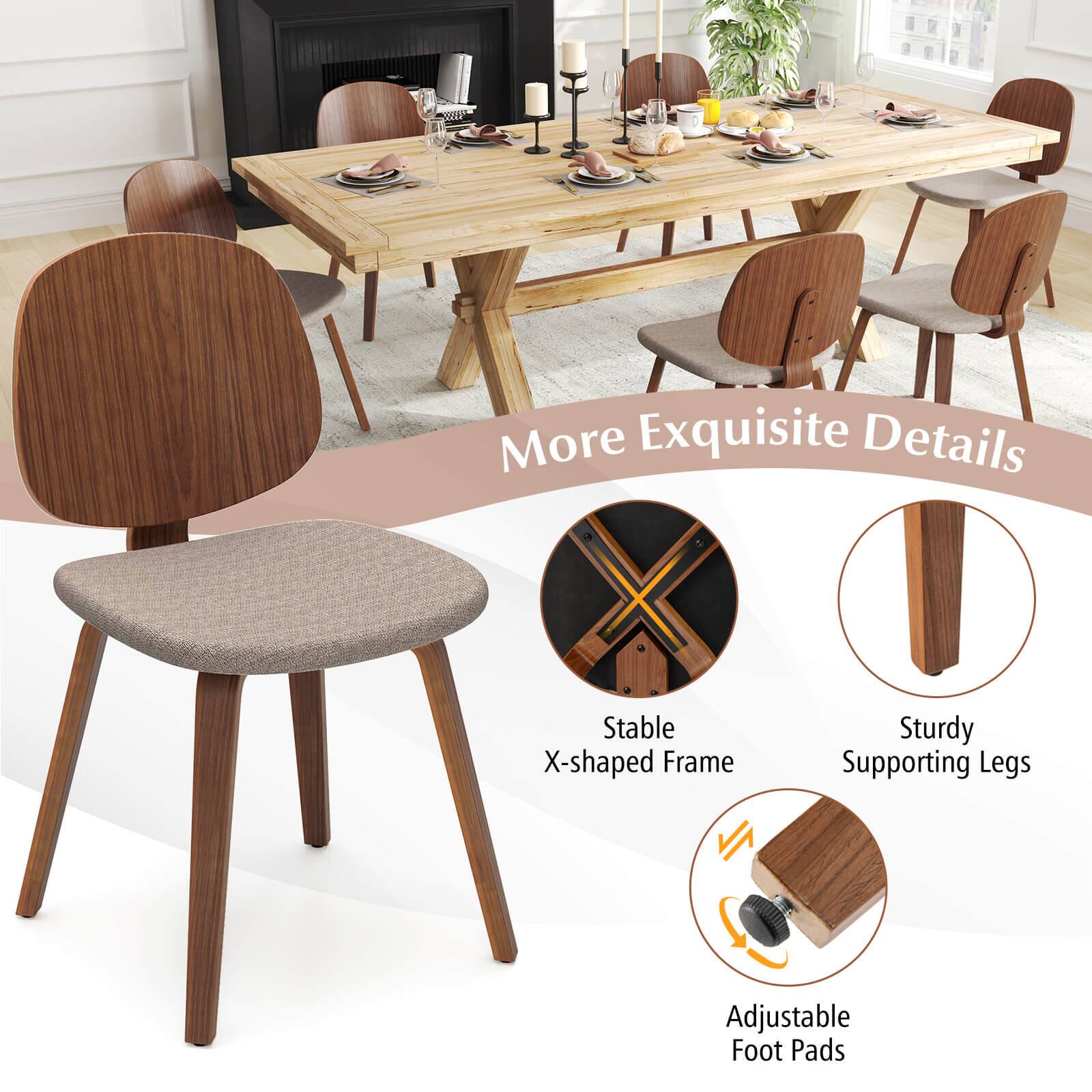 More Exquisite Details

- Stable X-shaped Frame
- Sturdy Supporting Legs
- Adjustable Foot Pads