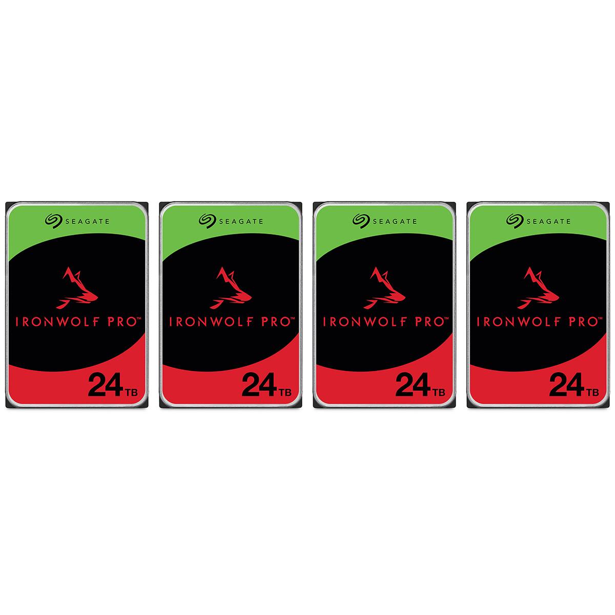 SEAGATE IRONWOLF PRO 24TB 4PK