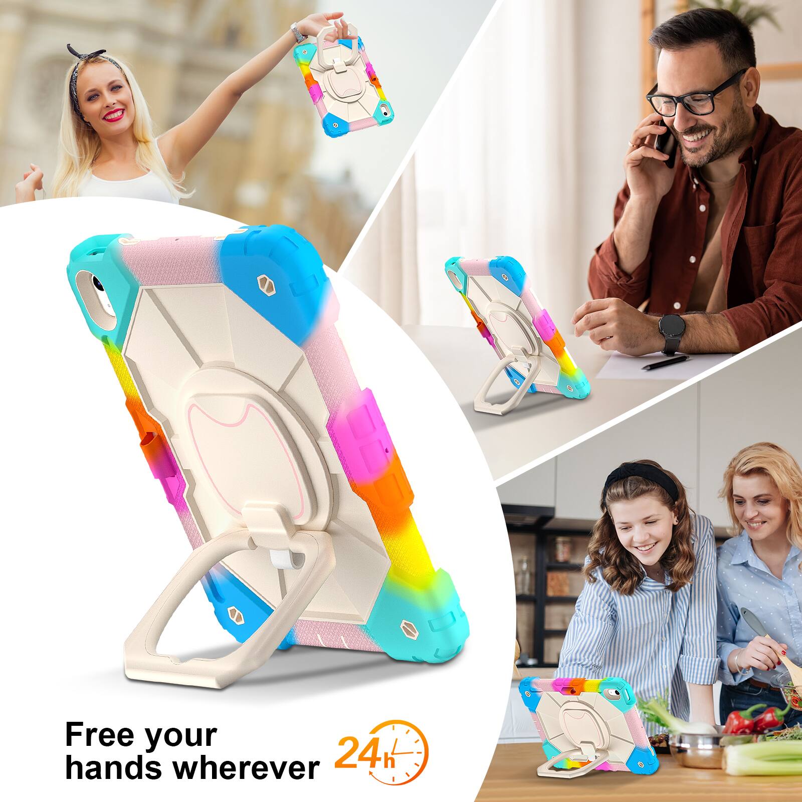 Free your hands wherever 24h