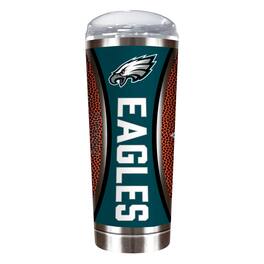 Great American Products - Philadelphia Eagles 18oz. Roadie Game Ball Tumbler - Brown