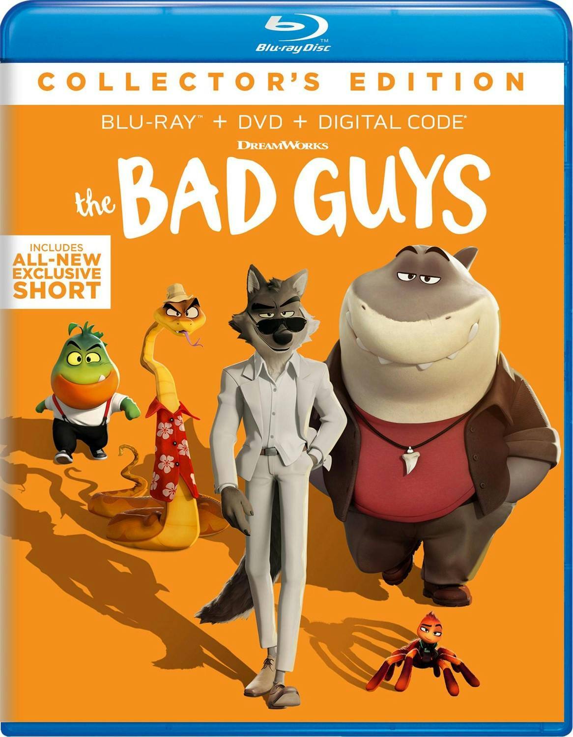 Front. The Bad Guys (with DVD) [Blu-ray].