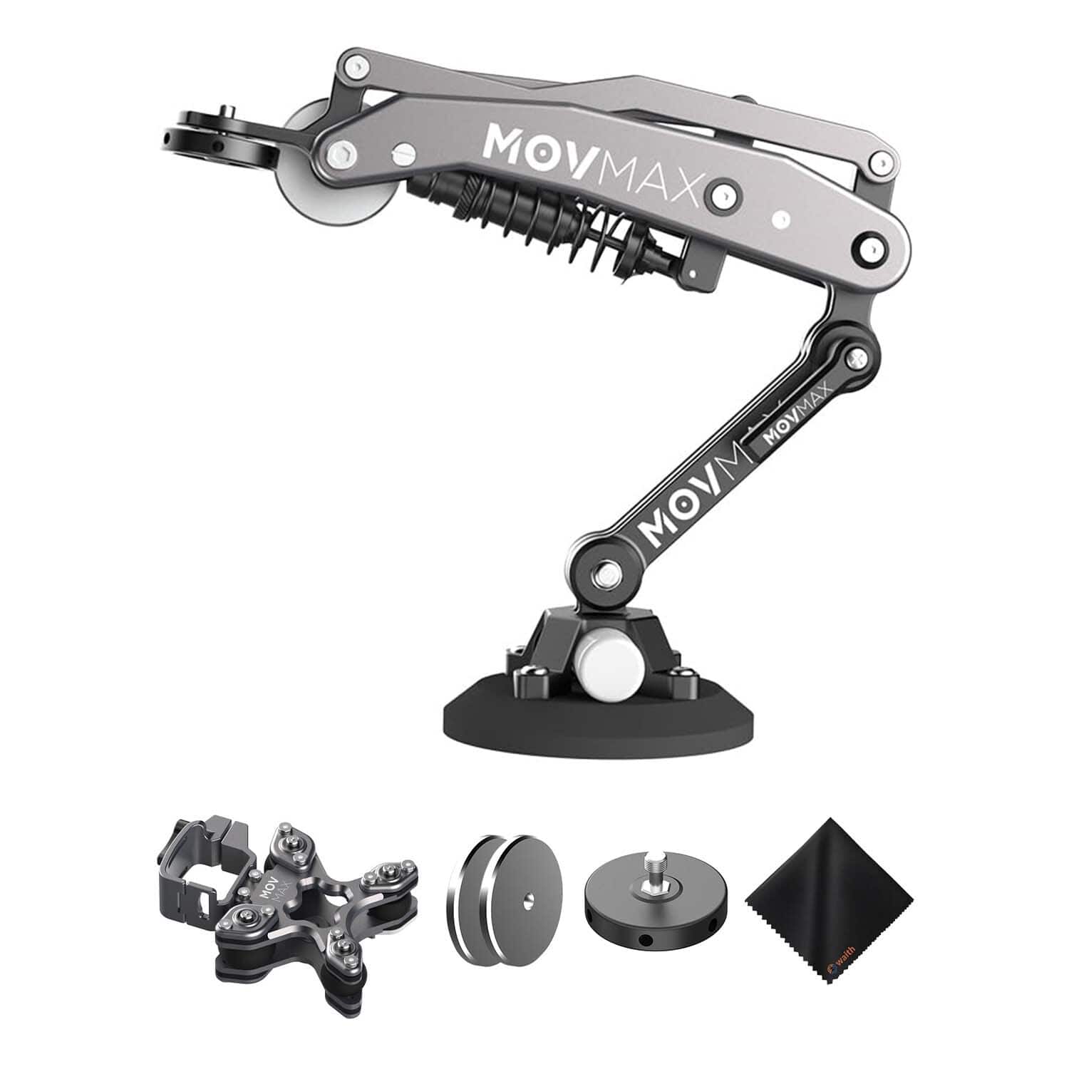 Blade Arm for DJI Pocket 3 + MOVMAX Blade Arm Vibration Isolator Bundle