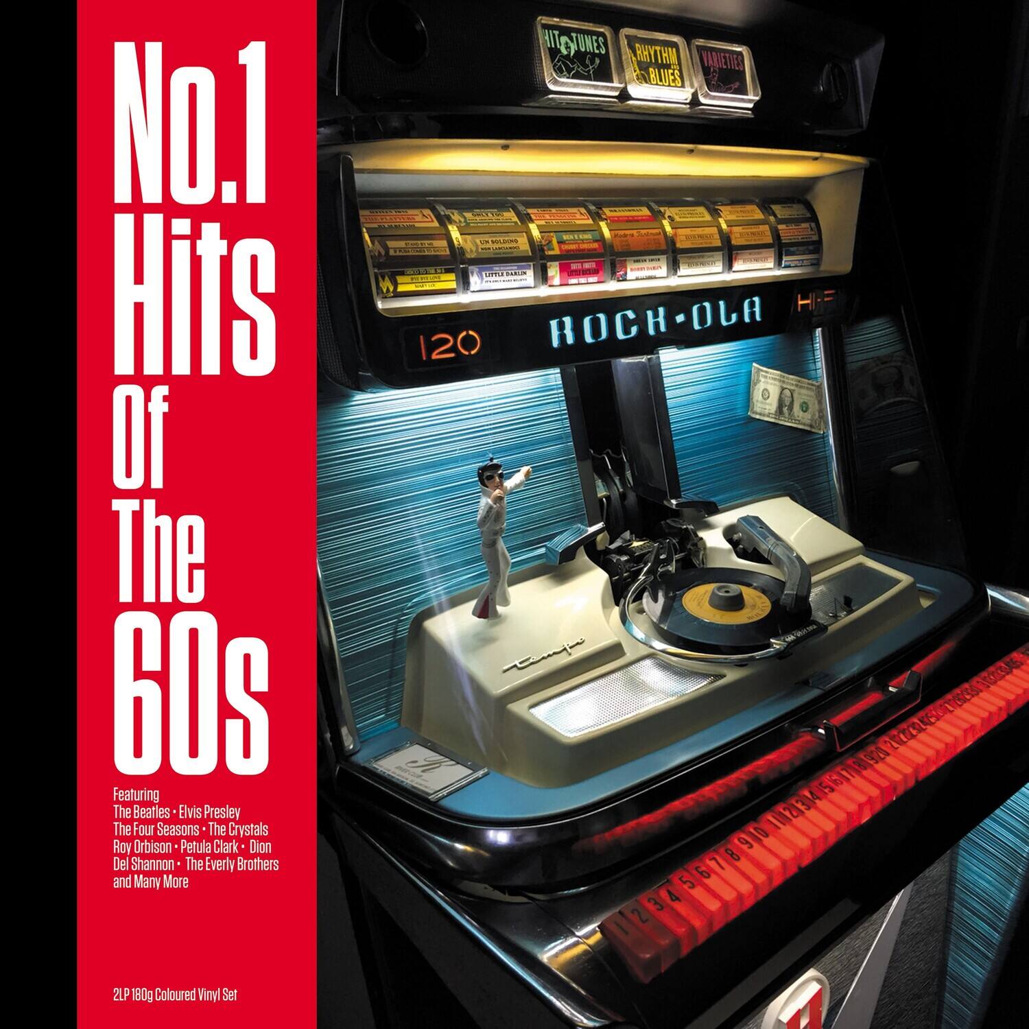 No 1 Hits Of The 60's / Various - No 1 Hits Of The 60's / Various - Red Vinyl   - VINYL LP